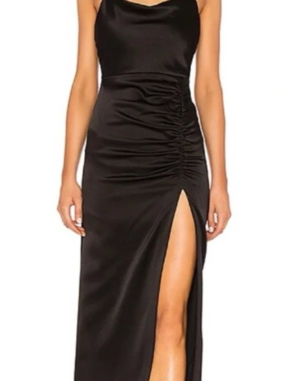 Alice + Olivia Diana Satin Gown
